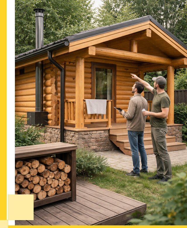 Бани для дачи под ключ в Орехове-Зуеве от 260500 р. | ЭриданРхв