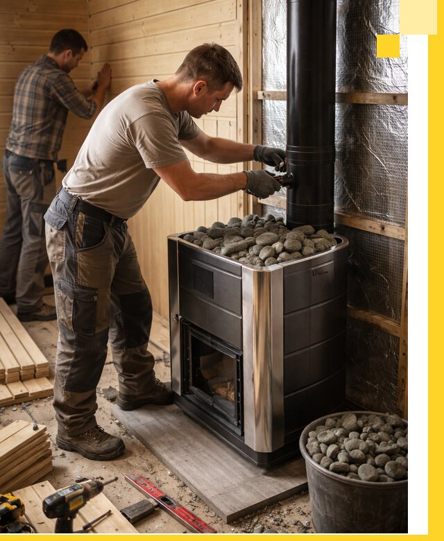 Проектирование и строительство парилок для бани в Орехове-Зуеве под ключ