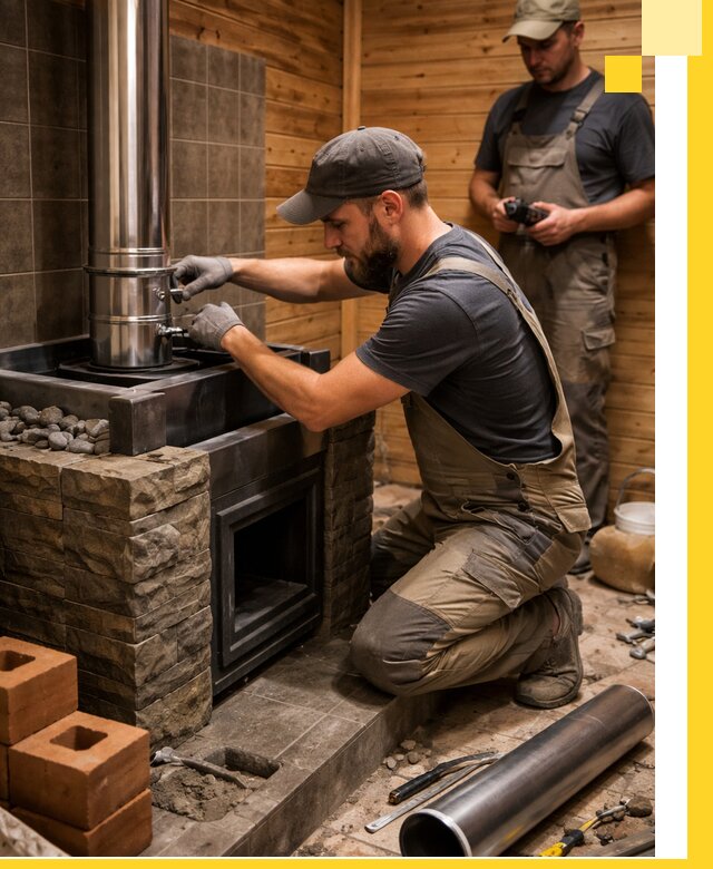 Изготовление и установка банных печей под ключ в Орехове-Зуеве