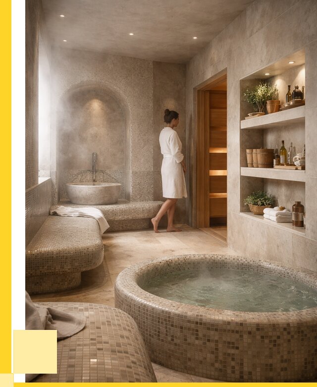 Строительство бани с хамамом в Орехове-Зуеве от 781500 р. | ЭриданРхв