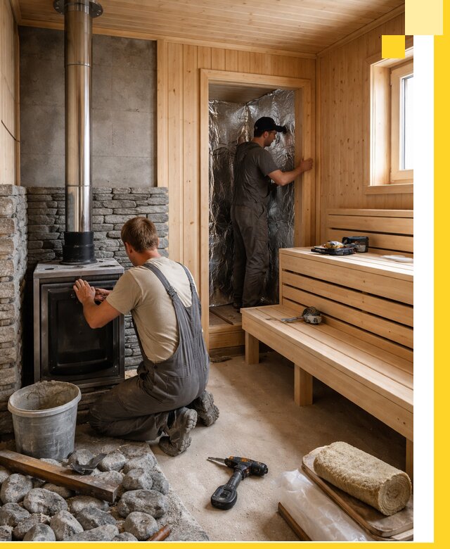 Строительство и изготовление бань под ключ в Орехове-Зуеве