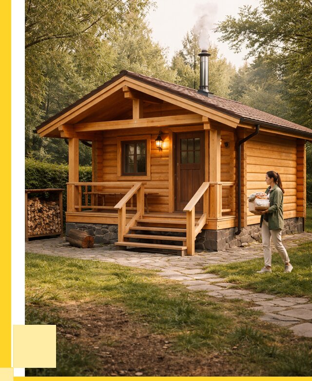 Купить баню под ключ в Орехове-Зуеве от 677300 р. | ЭриданРхв