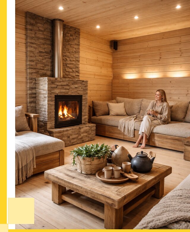 Проект бани с комнатой отдыха в Орехове-Зуеве от 36470 р. | ЭриданРхв