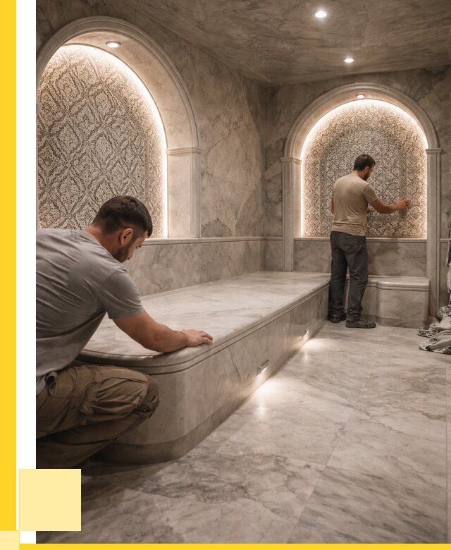 Турецкие бани под ключ в Орехове-Зуеве от 260500 р. | ЭриданРхв