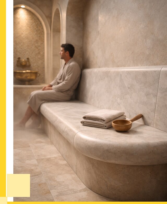 Сиденья для хамама в Орехове-Зуеве под ключ от 12504 р. | ЭриданРхв