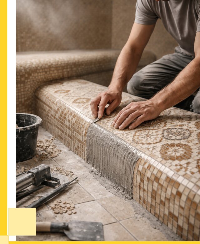 Плитка для хамама под ключ в Орехове-Зуеве от 3647 р. | ЭриданРхв